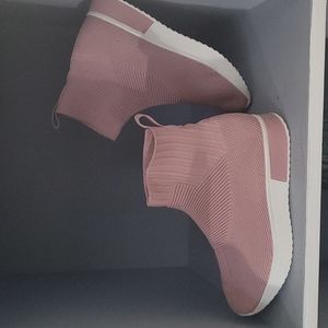 Mauve strength ankle sneakers